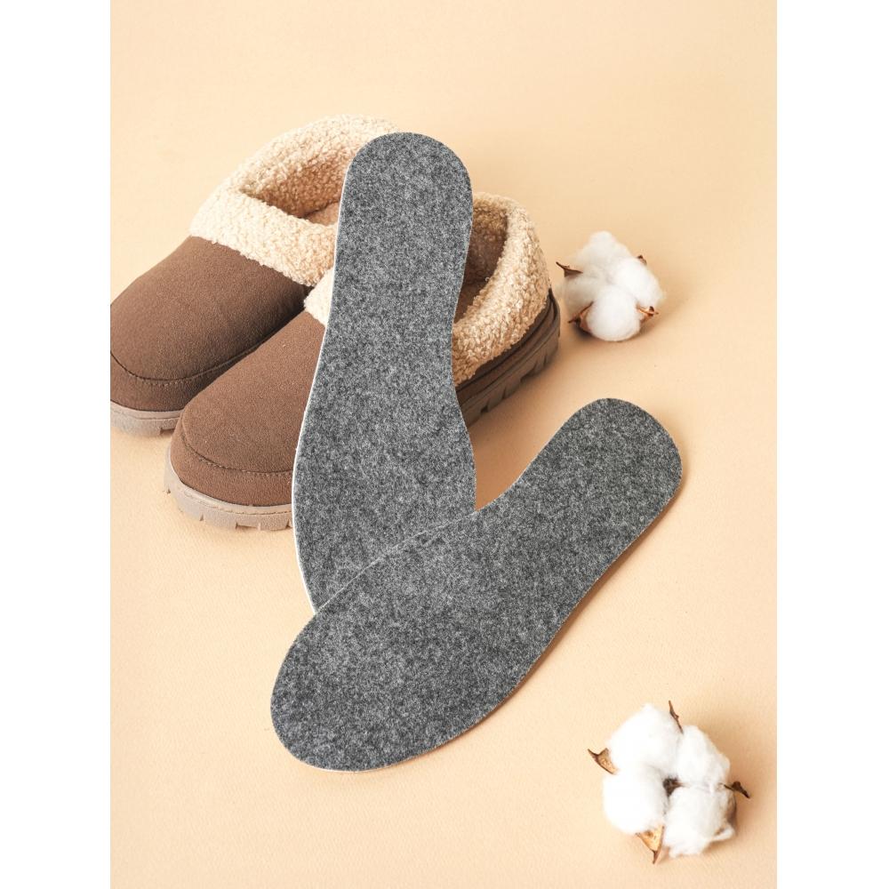 Daiso Felt Cold Weather Insoles 220 To 290 Mm  Pack Of 2