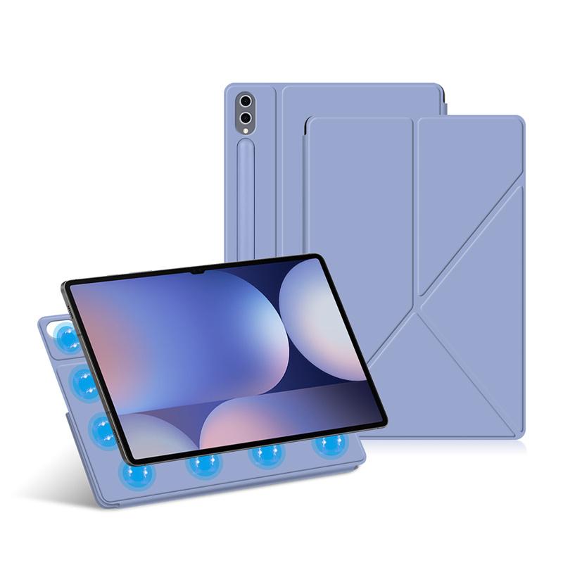 For Samsung Galaxy Tab S11 S10 Lite S9 S8 S7 FE Plus 12.4 11 Magnetic Case for Tab S10 S9 S8 Ultra 14.6 inch Pencil Holder Cover