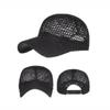 Breathable Net Baseball Hats Waterproof Summer Sun Hat Fashion Mesh Baseball Cap  For Man Women