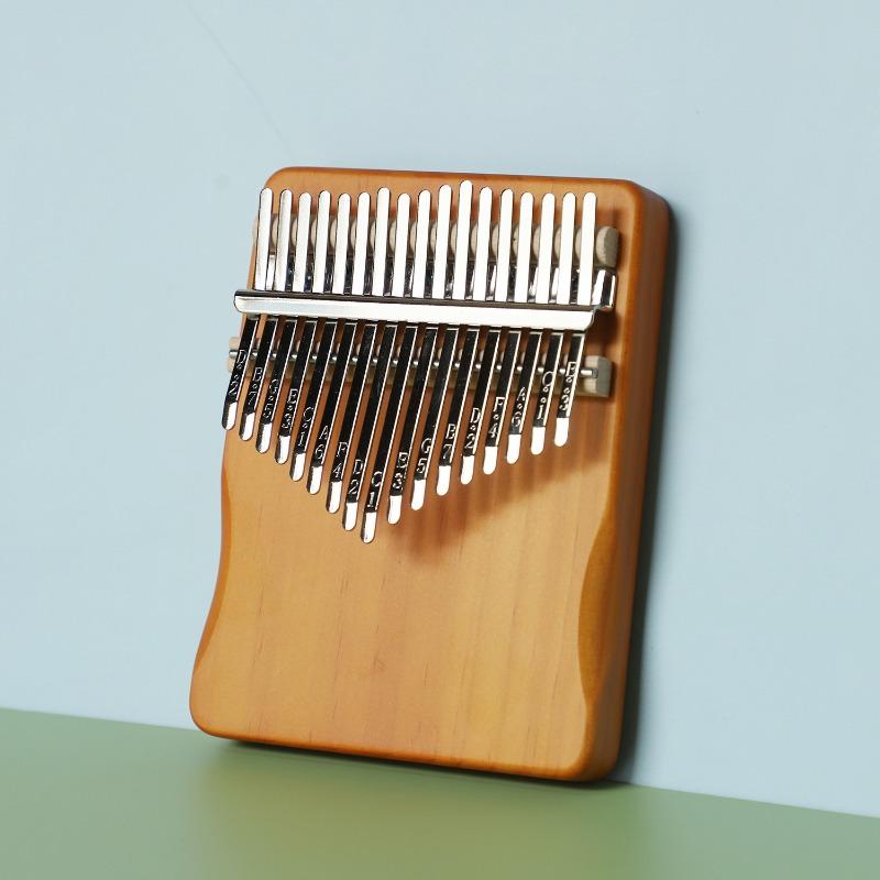 Thumb piano 17-tone beginner girl genuine finger thumb piano Easy to learn finger piano instrument