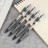 4Pcs Retractable Gel Pens Set Black/Red/Blue/Dark Blue Ink Ballpoint For Writing Refills Office School Supplies Stationery
