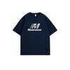 Pure cotton American high street black short-sleeved t-shirt women's summer new loose large size fat mm design niche top