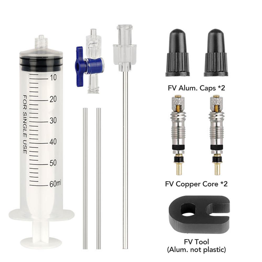 Bicycle Oil Bleed Tubeless Tire Injection Tool MTB Sealant Injector for Cycling Maintenance Liquid Injection Accessories