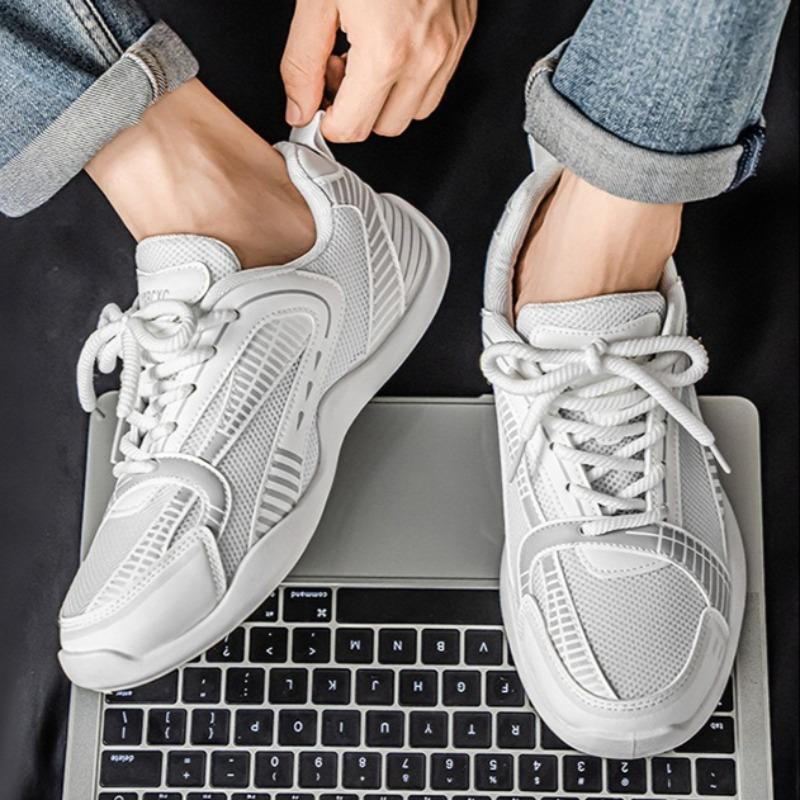 Mode Herren Sport Laufschuhe Mode Neue Sneaker Mesh Atmungsaktiv Freizeitschuhe Sommer Leichte Mesh Schuhe für Herren Tennisschuhe