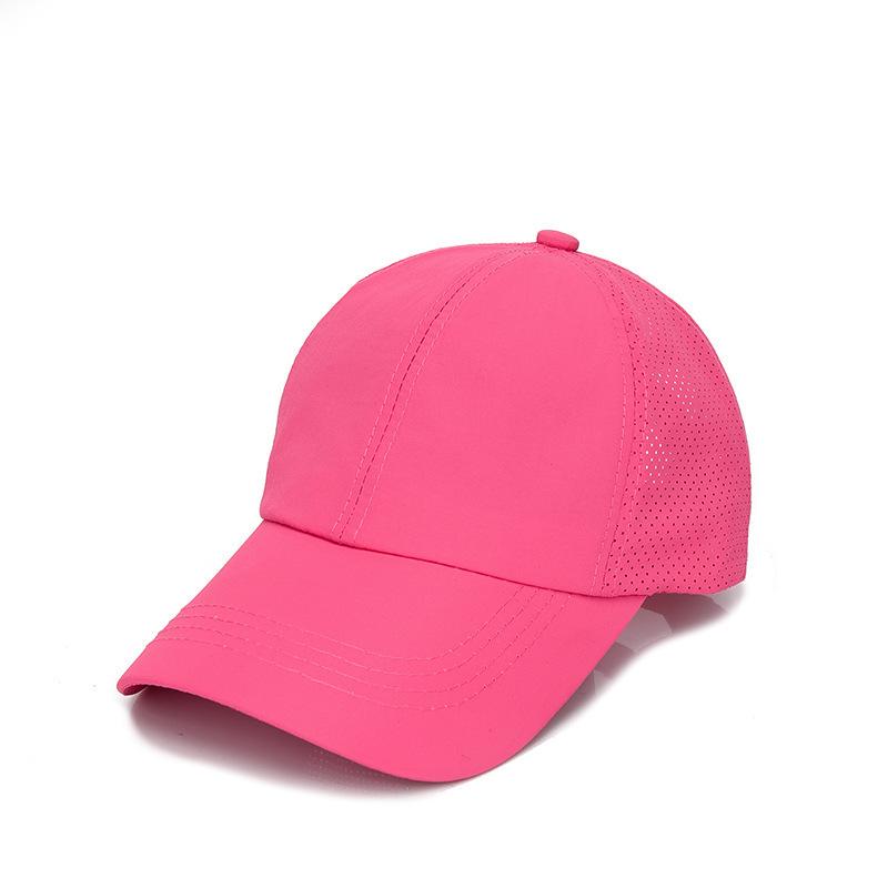 Quick-Dry Mesh Ponytail Hat: Outdoor Sports Sunshade & Sun Protection