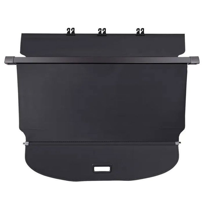 Luggage Cover - Cherokee 19-21 - Retractable Roller Blind - Black - Aluminium Supports