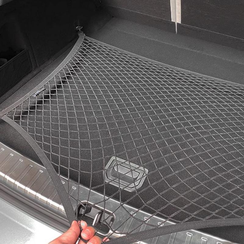 For ZEEKR 7X 001 007GT 2021-2026 Rear Trunk Net Bag Luggage Non-Slip Elastic Hanging Pocket Car Interior Accessories