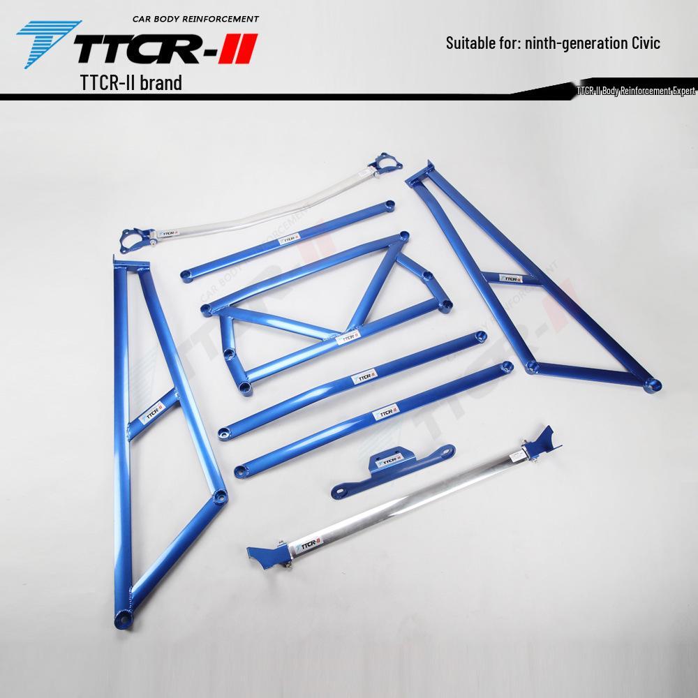 Compatible Sway Bar Chassis Strengthening Parts for 8th–11th Gen Civic, with Specific Compatibility for 10th Gen Models.