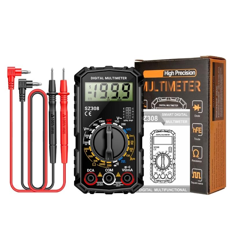 ANENG Multimeter Tester for Voltage Resistance Diode Test Battery Operated(NOT Included)