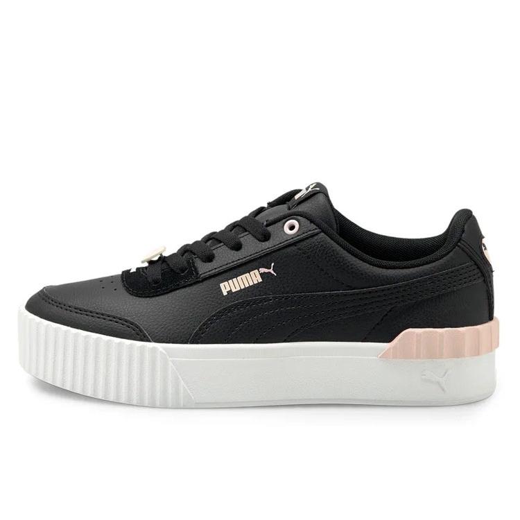 (WMNS) PUMA Carina Sneakers Black Women s 375733-02 EU 35.5