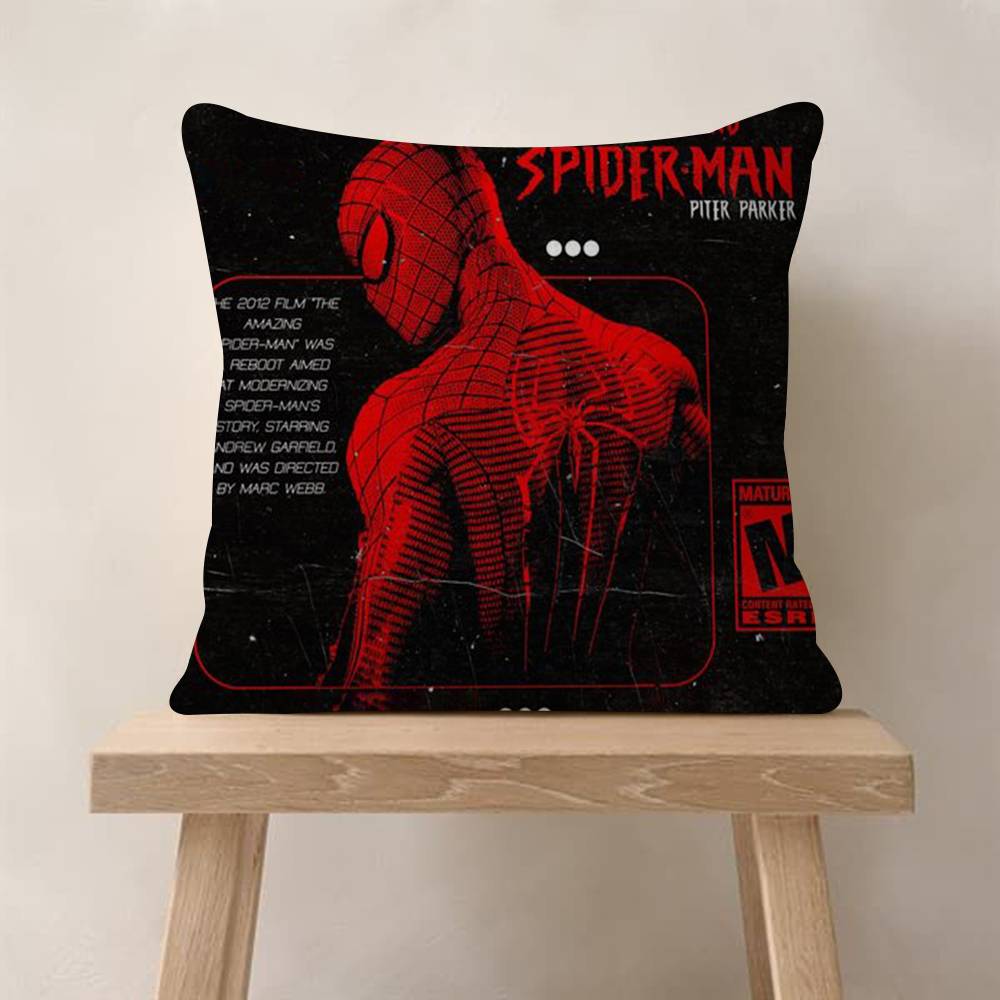 American Cartoon SSpider pc Maple Design Cushion Cover Happy Autumn Harvest Decor Holiday Decorati Pillow Cover