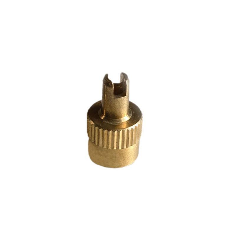 Multifunctional Pure Copper Valve Stem Cap and Core Wrench for Cars, Motorcycles, Bicycles, and Electric Scooters