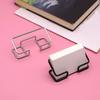Metal Card Display Holder Rustproof Card Organizer Desk Bracket Card Display Stand  Home Office