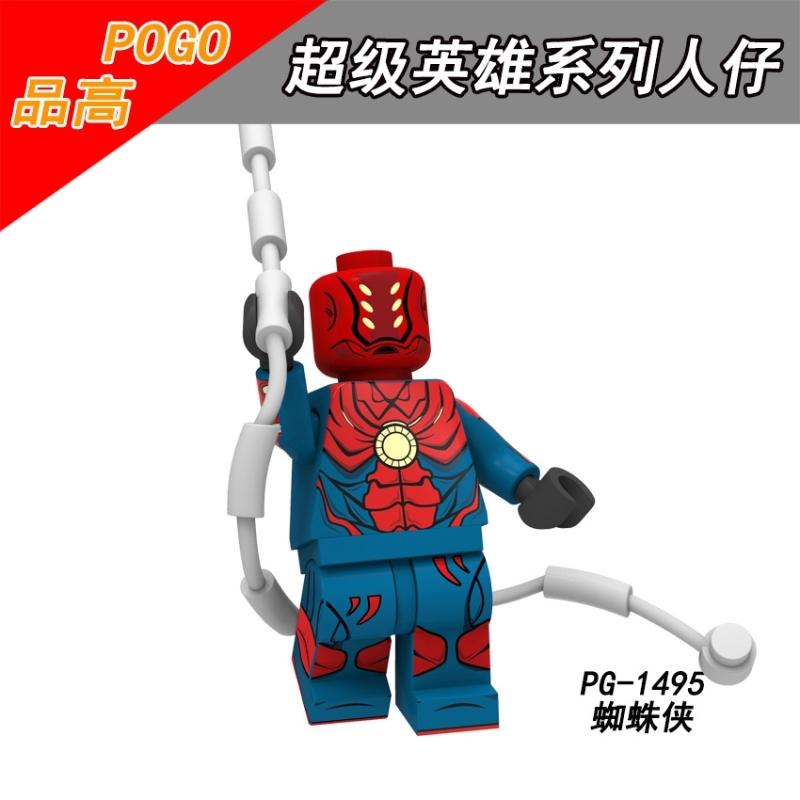 Robokill Wolverine Minifigures Spiderman Deadpool Harley Quinn Building Blocks Avengers Kids Lego