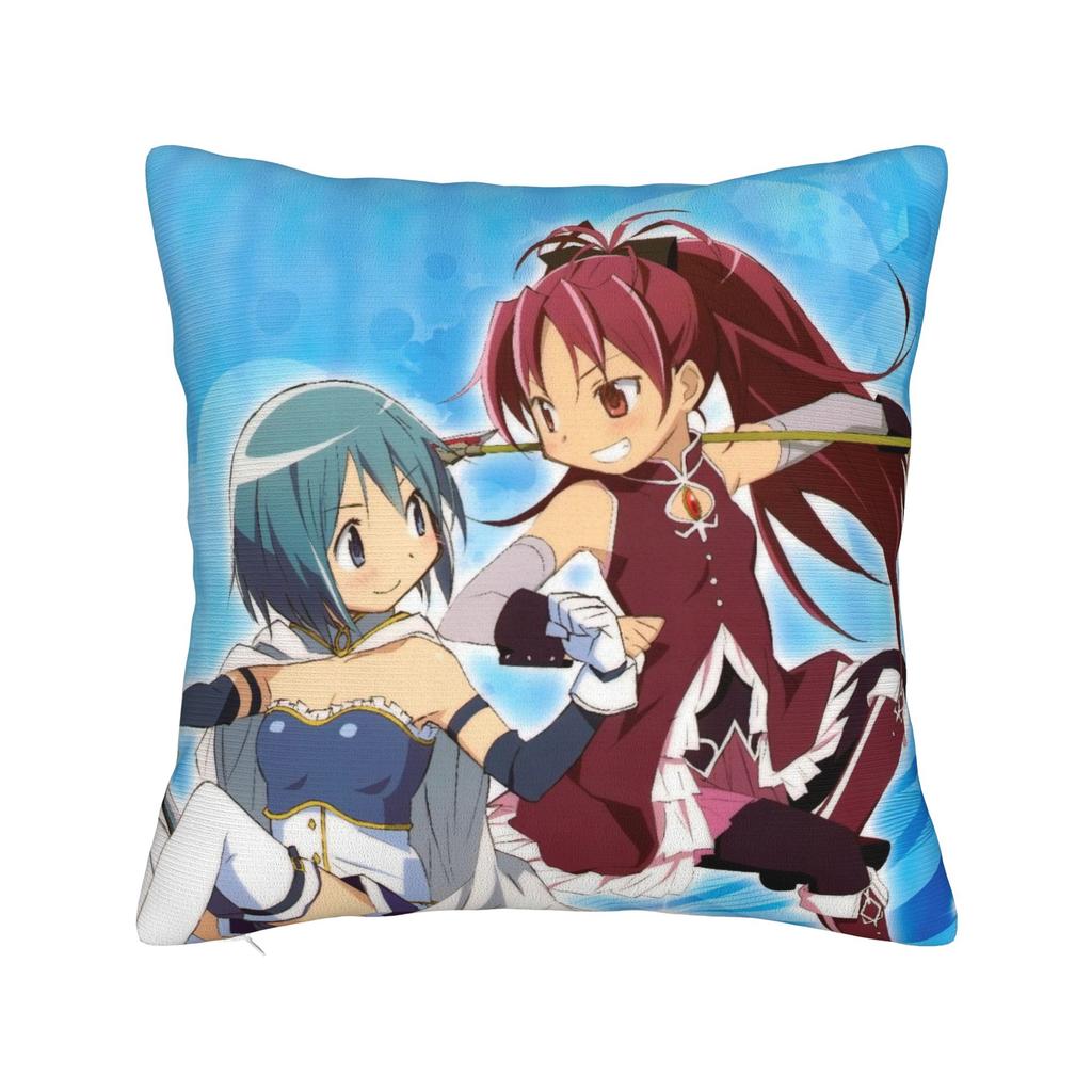 Puella Magi Madoka Magica Anime Pillowcase Double-sided Printing Cushion Cover Decoration Throw Pillow Case Cover