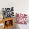 Fashio Swirl cushion cover Pillow Cover Decoration Room Home Sofa living Office Car Nordic Simplicity
