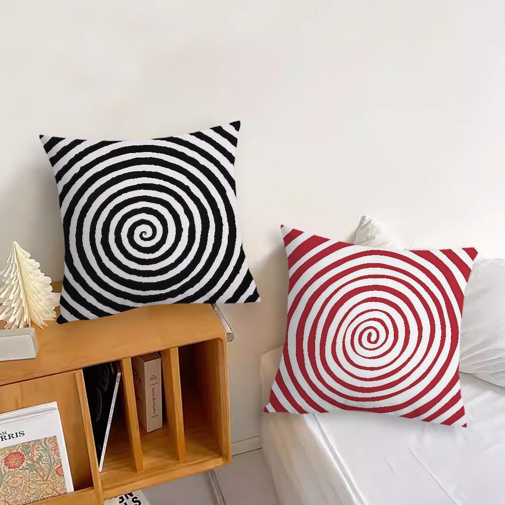 Fashio Swirl cushion cover Pillow Cover Decoration Room Home Sofa living Office Car Nordic Simplicity