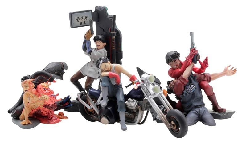 Kaiyodo miniQ AKIRA PART.2 "Tetsuo" (Rereleased in 2025) Pre-painted Complete Figures, Box of 6, MQN040B