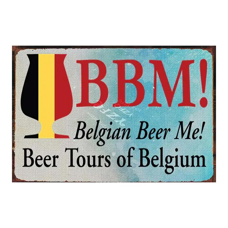 

Бельгийское пиво Chouffe Duvel Металлическая жестяная вывеска Тарелка Настенная Паб Кухня Ресторан Дом Художественный декор Винтажный Железный Постер DU-2000 20X30CM