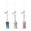 Unique Animal Mobile Chain Ornament Keychain Versatile Phone Charm Bag Pendant Keychain for Phones and Purses