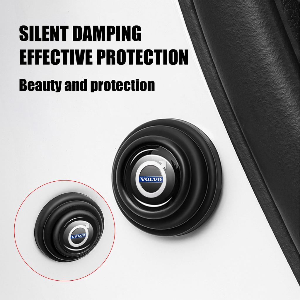 Car Door Shock Absorber gasket Buffer Anti-collision Silicone Sticker For Volvo Xc60 Xc90 V40 V60 S60 V50 V90 S80 C40 XC40 V70