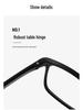 Color-Changing Anti-Slip Sports Reading Glasses with Single Vision Flat Lens, Fashionable Square Frames, TikTok Style.