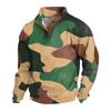 Spring And Men's Standing Collar Sweatshirt Is Outdoor Casual Sweaters Tops
