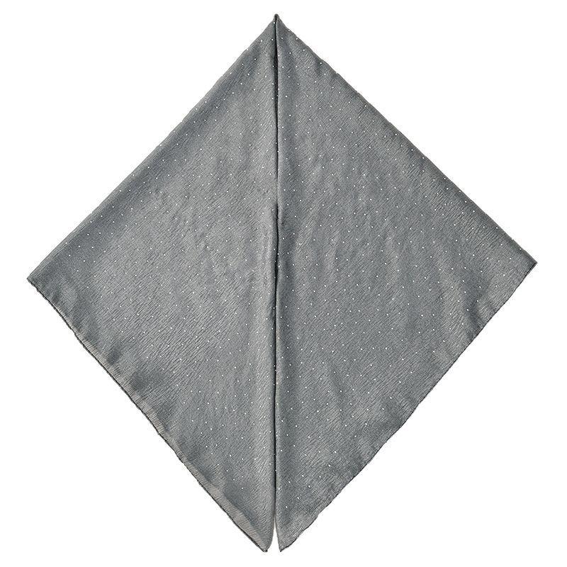 Hot-selling New Gypsy Convenient Headscarf Fashion Temperament Outer Shawl Solid Color Silk Scarf Scarf