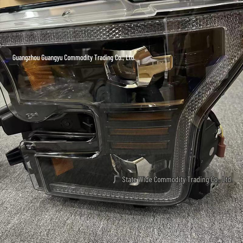 LED Headlights with Flowing Turn Signals & DRL for 2015-2020 Ford F150 Raptor