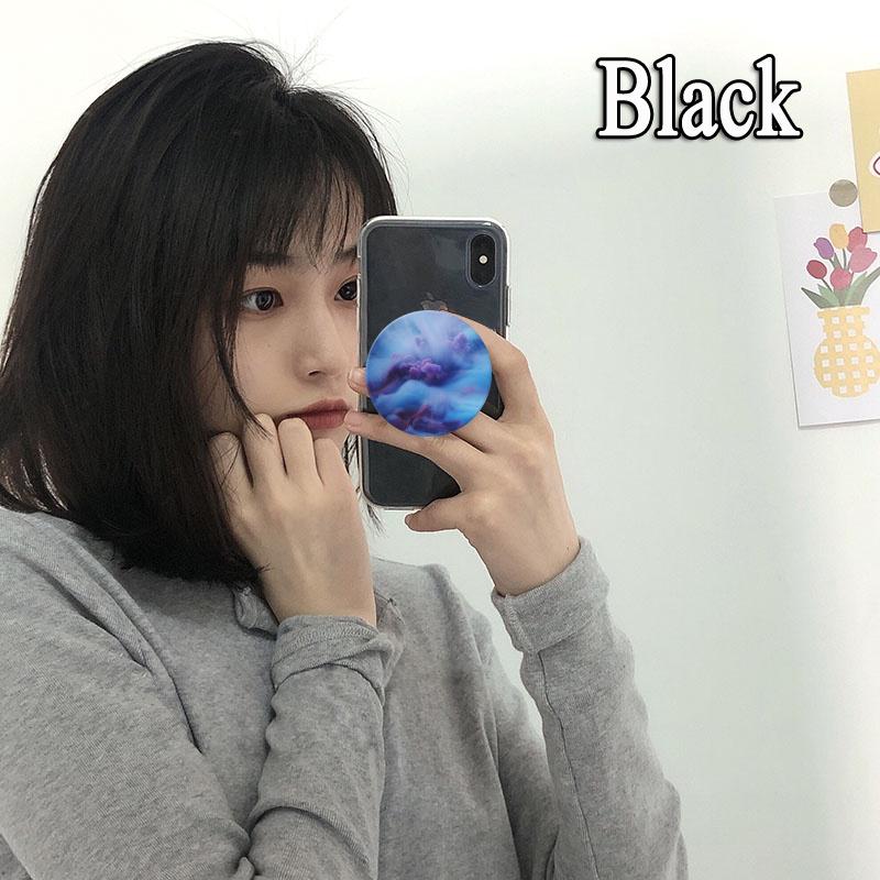 Artistic Quicksand Support Holders Supports For Mobile Tablets Retractable Finger Grip Holder