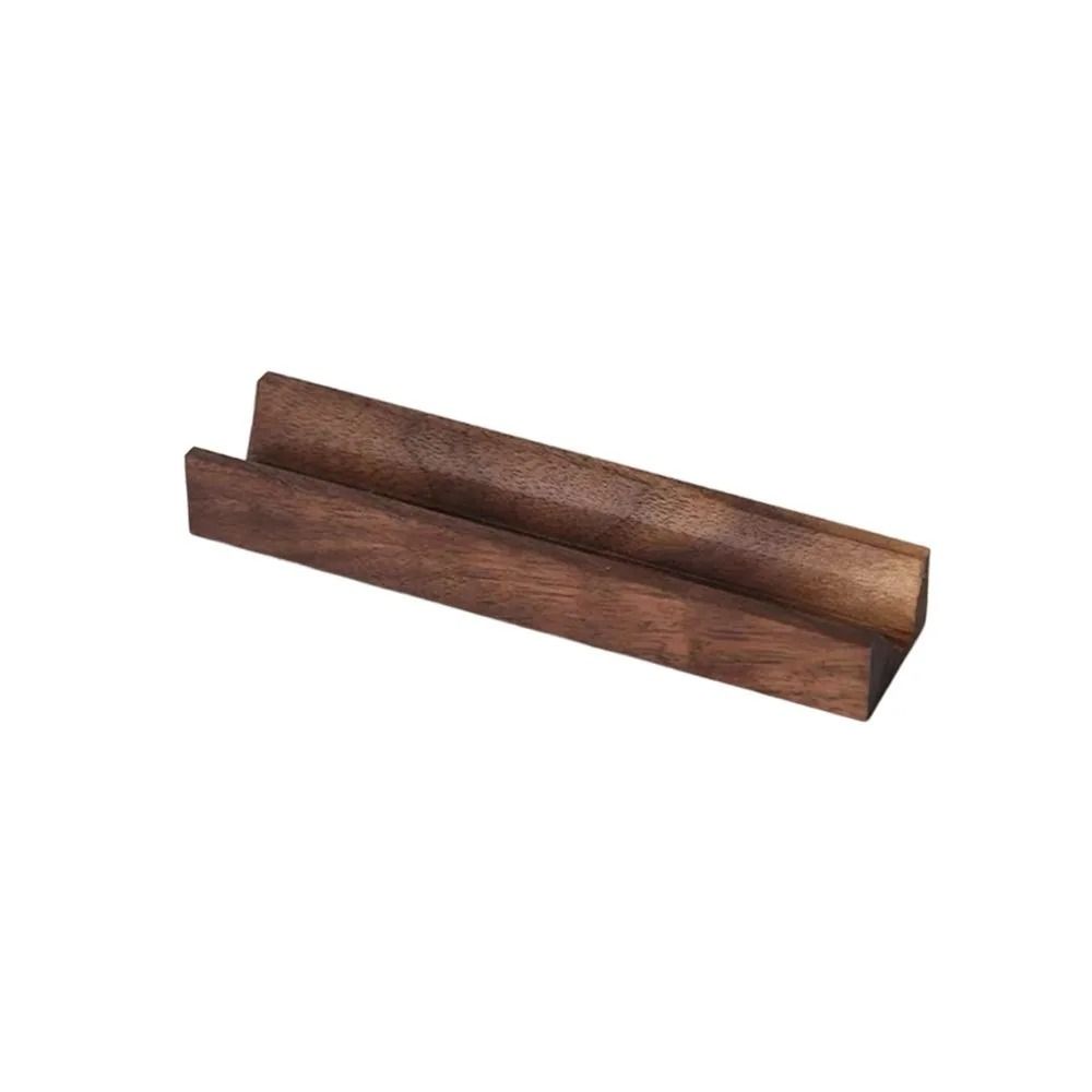 Wood Base Ring Display Rack Walnut Jewelry Photography Props Ring Holder  Jewelry Store