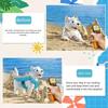 Dog Cooling Vest Harness Summer Breathable Pet Cooler Jacket Reflective Adjustable Mesh Sunstroke Prevention