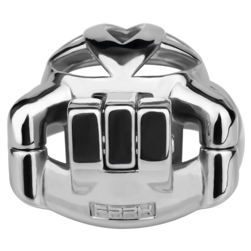 FRRK Men's Stainless Steel Cock Chastity Lock - Adult Toy