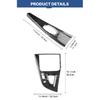 ABS Carbon Fiber Texture for BMW 3 4 Series 3GT F34 F30 F31 F32 F33 F36 2014 2018 320i Multimedia Panel Center Gear Shift Stick