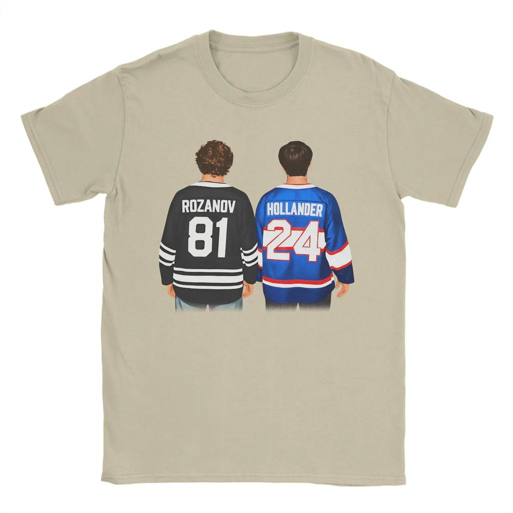 Heated Rivalry Ilya and Shane T Shirt Oversized Men Casual Cotton Oversized Novelty TShirts O Neck Tees Short Sleeve Clothing