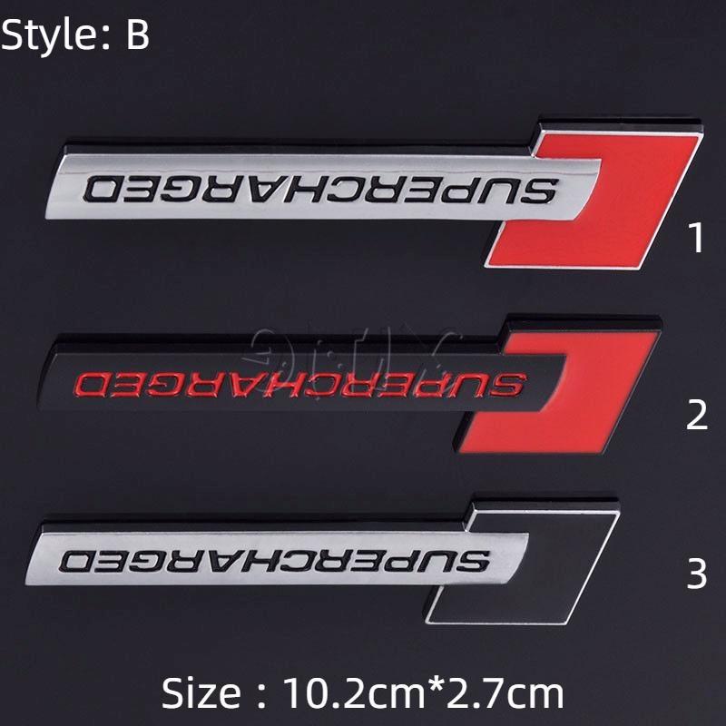 

Металлическая наклейка на автомобиль, эмблема, автозначок, наклейка для Land Rover Range Rover Supercharged A4 A5 A6 Q3 Q5, автомобильный стиль Style B 3