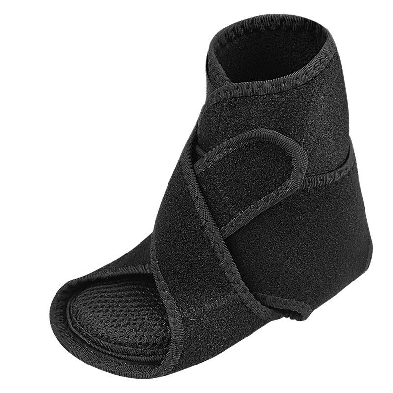 Double-Layer Ankle Brace with Arch Support and Foot Drop Lifting Strap