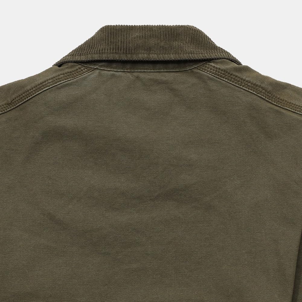 Timberland Women's Washed Canvas Jacket, Leaf Green, Size M, TB0A5VJ7A581