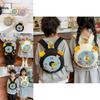 Adorable And Playful 2024 Childrens Backpack Featuring A Unique Clock Pattern For School