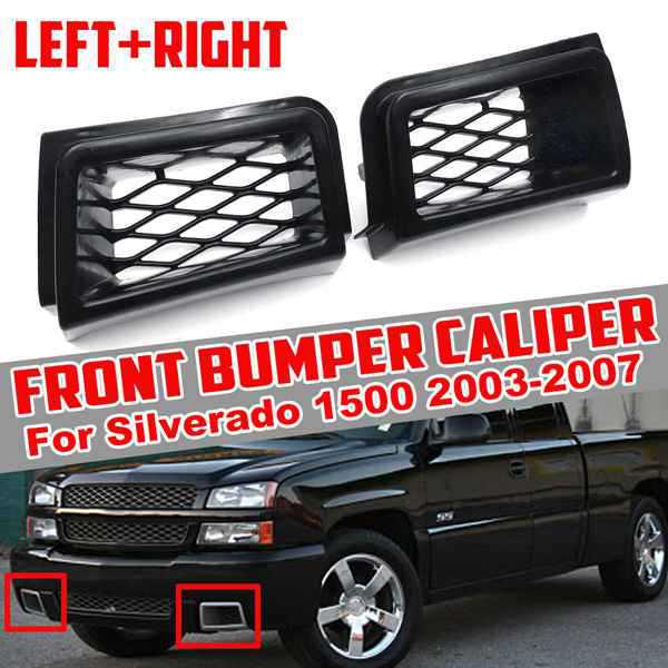 Chevrolet Silverado 1500 (03-07) Front Bumper Vent Grilles, 1 Pair