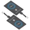Adaptador Carregador Sem Fio Tipo C 2 Peças Receptor de Carregamento Portátil para Celular Tipo C