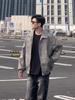 Men's Retro PU Leather Rivet Baseball Jacket - Meilade Spring & Autumn Style Couple Outerwear.