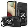 For Samsung A12 Case Galaxy F12 Cover Galaxy A12 F12 M12 Magnetic Shockproof Ring Holder Case Magsafe Wireless Charge Cover