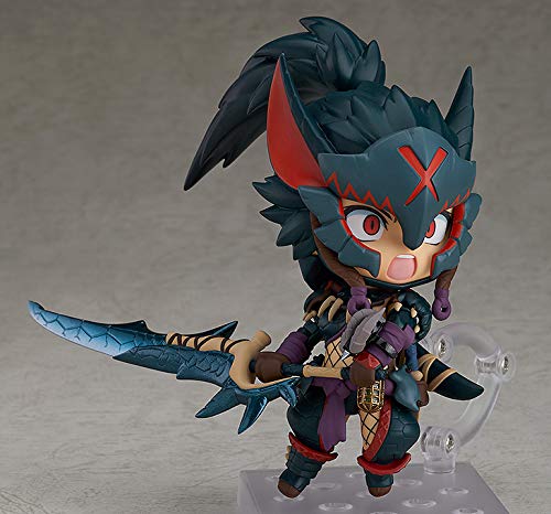 Nendoroid Monster Hunter World: Iceborne Hunter Nargacuga Alpha Ver. Non-scale ABS & PVC painted action figure