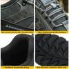 Oulylan Puncture-Proof Labor Footwear Anti Odor Breathable Security Shoes Men Work Sneakers Steel Toe Anti Smashing Safety Boots