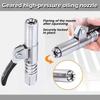 Coupling G Coupler, Double Handle Grease Gun for All Types of Grease Guns, G Grease Gun Mouthpiece, Less Effort, Easy To Attach and Remove