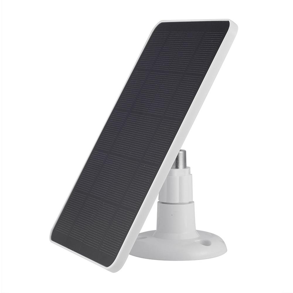 

CSP4W-A 4W 5V Solar Panel for Security Camera Monocrystalline Solar Charger with Adjustable Bracket A