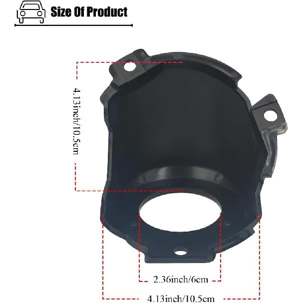 Fuel Filler Neck Housing Compatible With Chevy Silverado C / K 1500 2500 3500, For Chevy Express Blazer Tahoe S10, For GMC Jimmy Canyon Yukon Sonoma,