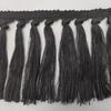 1Yard 11cm Wide Fringe Trim Ribbon Cotton Material Macrame Tassel Ribbon  For Curtain Sewing