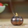 Mini Small Incense Burner Alloy Incense Burner Small Xiangyun Pan Incense Burner Ornament